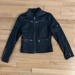 Members Only Lambskin Leather Jacket